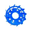 Fl�gelrad Tuning, blau, f�r chinesische Motorroller, Chinesische Motorroller Teile