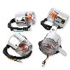4 x Blinker hinten - vorn f�r Bubbly 50 ccm und 125 ccm (chrom), Teile Bubbly Skyteam