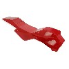 Zentrale Verkleidung f�r pocket Supermotard - Rot, Teile Pockets Supermoto