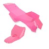 Verkleidung f�r pocket supermoto rosa - Typ 2, Teile Pockets Supermoto