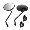 R�ckspiegel Satz schwarz + Unterst�tzung f�r Citycoco (Black edition �10), Citycoco Ersatzteile