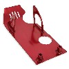 Motorspoiler f�r DAX-Motoren 50 ccm, 110 ccm, 125 ccm, rot, Teile Dax Skymax