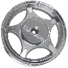 Felge hinten aus Alu f�r Skooter Baotian BT49QT-9, Ersatzteile Baotian BT49QT-9