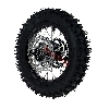 Rad hinten komplett 12', schwarz, f�r dirt bike AGB29, Ersatzteile Dirt bike