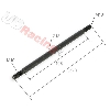 Radachse 12mm x 220mm f�r dirt bike, Ersatzteile Dirt bike
