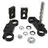 Gabelbr�cke komplett 45x48x160  f�r dirt bike (typ 3) - SCHWARZ, Ersatzteile Dirt bike