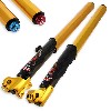 Gabelholme FASTACE 600mm, 12mm Radachsen - Gold, Ersatzteile Dirt bike