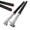 Gabelholme Qualit�tsprodukt  800mm, einzige Einstellung, 15mm Radachsen - Schwarz, Ersatzteile Dirt bike
