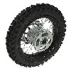 Rad hinten 12'', schwarz, Spikes 12 mm f�r dirt bike AGB27, Ersatzteile Dirt bike