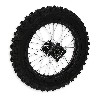 Rad hinten 14', schwarz, f�r dirt bike AGB30, Ersatzteile Dirt bike