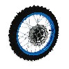 Rad vorn 14'', blau, (Spikes 10 mm) f�r dirt bike AGB27, Ersatzteile Dirt bike