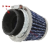 Power Luftfilter Dirt Bike �44mm (Blau), Ersatzteile Dirt bike