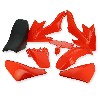 Verkleidung anbringend dirt bike CRZ + Sitzbank, Rot, Ersatzteile Dirt bike