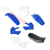 Verkleidung dirt bike 125/250 ccm + Sitzbank (blau), Ersatzteile Dirt bike