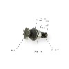 Ritzel verst�rkt 8 Z�hne kleine Teilung (metrisch), Ersatzteile Pocket bike