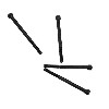 Gewindebolzen f�r Motor-Kit zum pocket bike, Ersatzteile Pocket bike