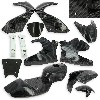 Verkleidung Kohlenfaser, schwarz, Sonderausgabe f�r pocket bike 47-49, Ersatzteile Pocket bike
