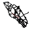Rahmen f�r Quad Shineray 200 STIIE-B, Ersatzteile Shineray 200STIIE und STIIEB