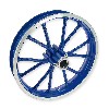Felge hinten Blau f�r Pocket bike cross (10'', Typ 2), Dirt Nitro Teile