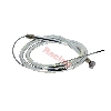 Bremszug vorn, alu, 50 cm f�r Tuning, Pocket Cross Teile