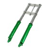 Gabel f�r pocket bike cross gr�n, Pocket Cross Teile
