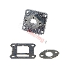 Ansaugstutzen aus Alu f�r Hochdruckvergaser, Pocket Cross Teile
