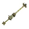 Hinterachse komplett f�r Quad Shineray 350 ccm (XY350ST-2E), Shineray teile 350ccm