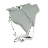 Abdeckung links f�r Motoren DAX 50ccm Chrome, Teile Dax Skymax