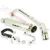 Auspuff Tuning INOX f�r Monkey 125 ccm, Teile Skymini Monkey Gorilla