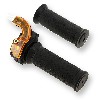 Gasgriff schnell Qualit�tsprodukt, rot-schwarz, Teile Pocket Bike ZPF