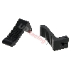 Fu�rasten aus Aluminium, schwarz, Teile Pocket Blata MT4
