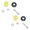 Gummipuffer + K�hlerbefestigungsschrauben f�r pocket bike MTA4, Teile Pocket Blata MT4
