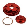 Zylinderkopf Racing, rot (Typ B), Teile Pockets Supermoto