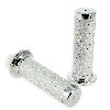 Griff Schuppenmuster, silber, Teile Pockets Supermoto