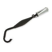 Auspuff original pocket bike Silber