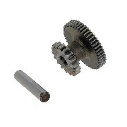 Anlasser-Zwischenritzel mit Welle f�r chinesischen GY6 125cc Roller