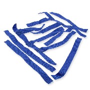 Paar Nerv Bar Netze blau fr Shineray 30ccm