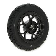 Rad hinten komplett 3.50-10 fr Dax Skymax Schwarz (Euro 4 - Euro 5)