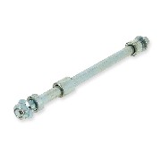Komplette Vorderradachse 12mm fr Mini Citycoco