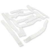 Paar Nerv Bar Netze weiss fr Shineray 300cc