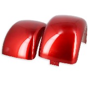 Schutzbleche für CityCoco - Metall Rot - (type2)