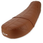 Sitzbank aus Leder f�r Skyteam TREX - Braun