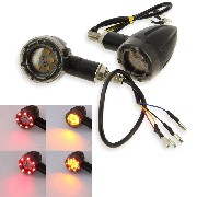 Ein Paar Blinker LED (2 Farben, 4 Modi) fur Citycoco