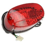 R�cklicht f�r Citycoco Rot (type3)