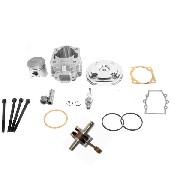 Kit 53ccm 4 Schleusen + Racing Kurbewelle, Achse 12mm (Typ B Alu)