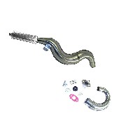Auspuff Racing R1, Alu, fr pocket bike