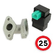 Drosselung Kit 25 Kmh fr Skyteam Bubbly 50cc