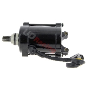 Anlasser schwarz fr Quad 200 ccm ( 11-Zahn-Ritzel )