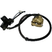 Bremse vorn komplett fr Motorroller Baotian BT49QT-11