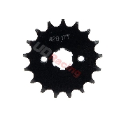 Ritzel verstrkt 17 Zhne, fr Dirtbike (428 : :20mm)